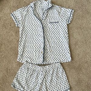 Hearts Polo Pajamas